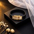 Men's Crystal Statement Bracelet