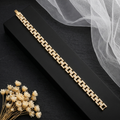 Crystal Cuban Link Bracelet