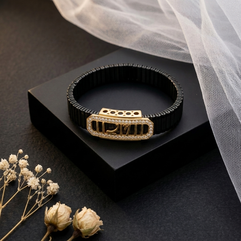 Men's Ram Crystal Bracelet