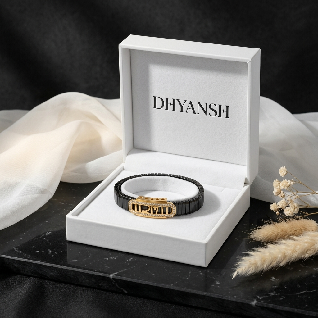Men's Ram Crystal Bracelet