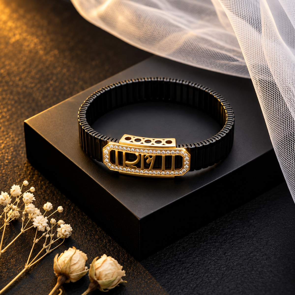 Men's Ram Crystal Bracelet
