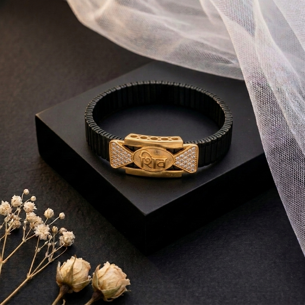 Men's Shiv Crystal Bracelet