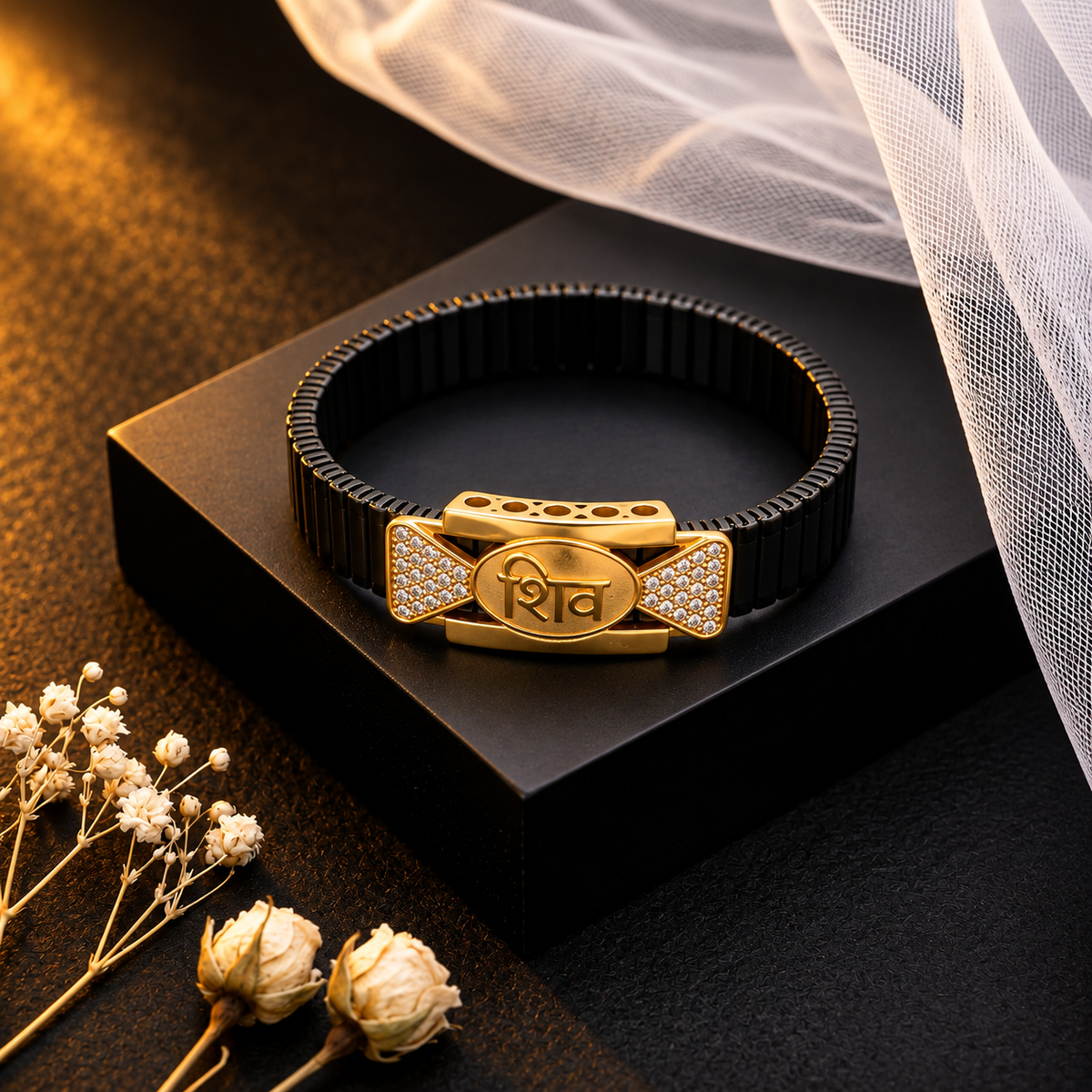 Men's Shiv Crystal Bracelet