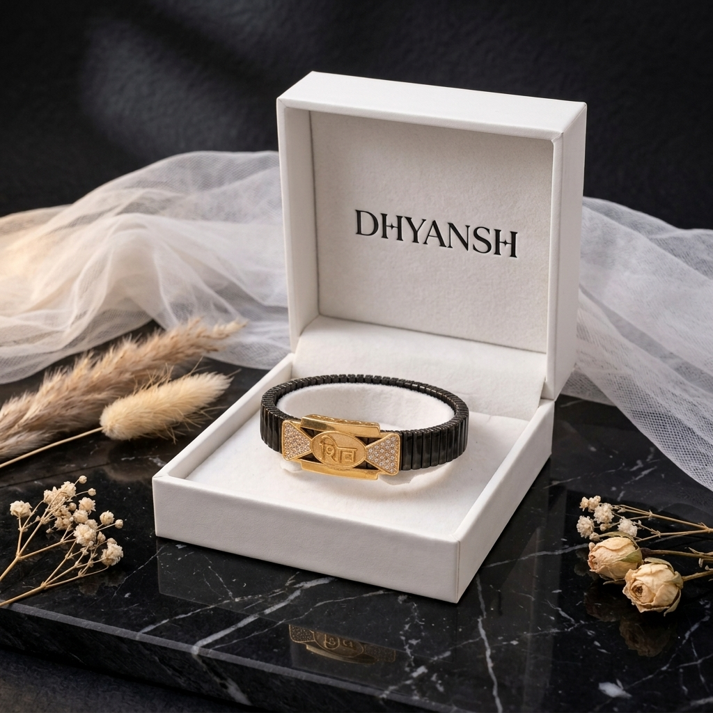 Men's Shiv Crystal Bracelet